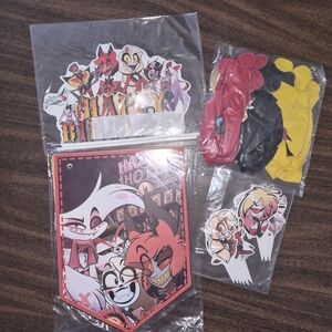 Colorful Cartoon Party Decoration Set